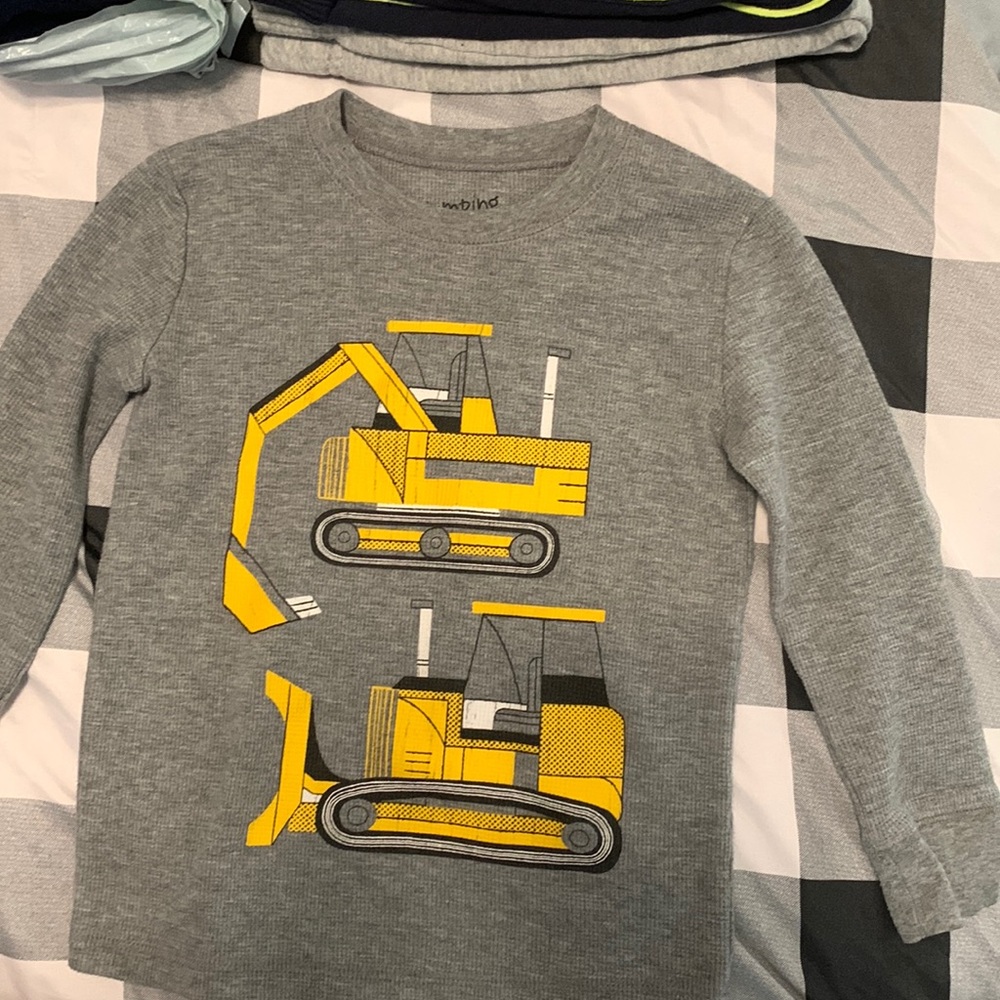Boys Jumping Beans Long Sleeve Thermal, Size: 4T
